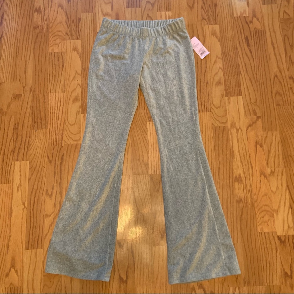 Wilde fable flare pants gray